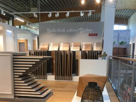 HARO Bodenbeläge in unserer Ausstellung